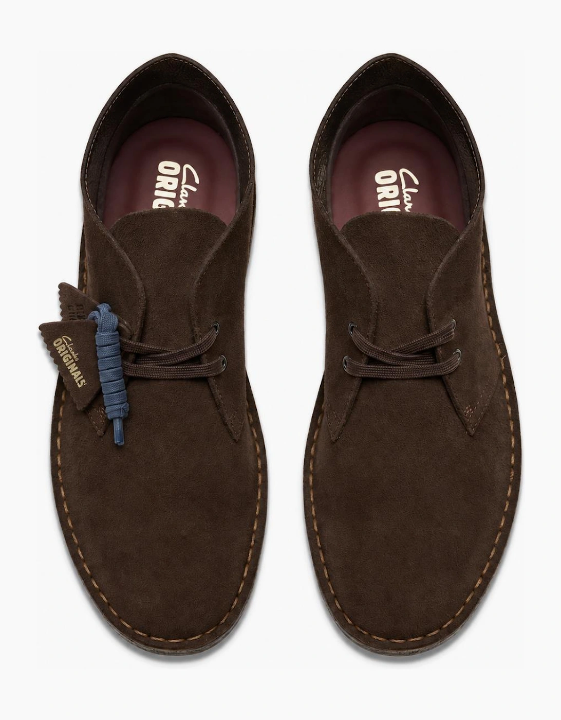Clarks Originals Desert Boots Brown Suede