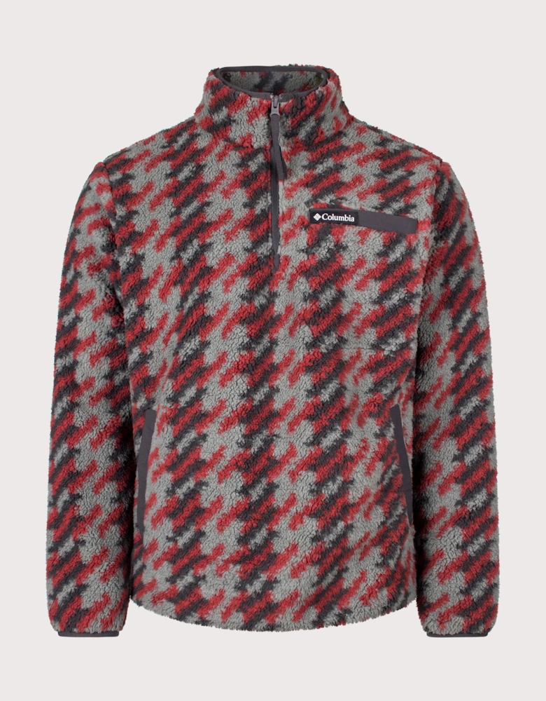 Regular Fit Rugged Ridge™ High Pile Quarter Zip Fleece