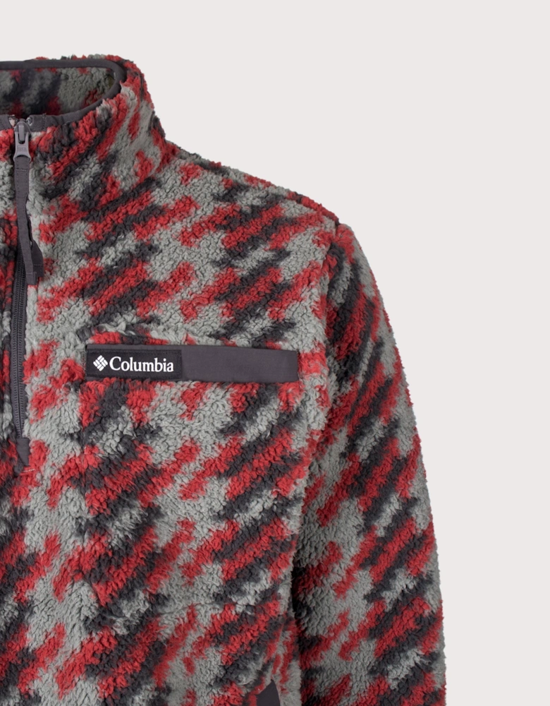 Regular Fit Rugged Ridge™ High Pile Quarter Zip Fleece