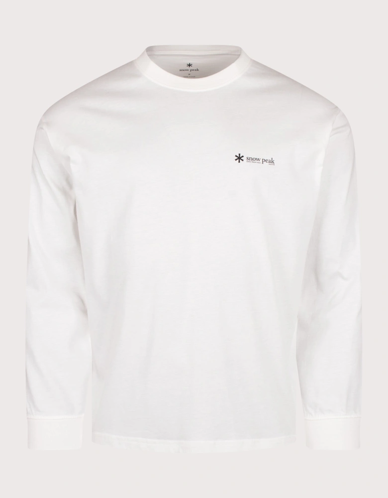 Relaxed Fit Long Sleeve Logo T-Shirt