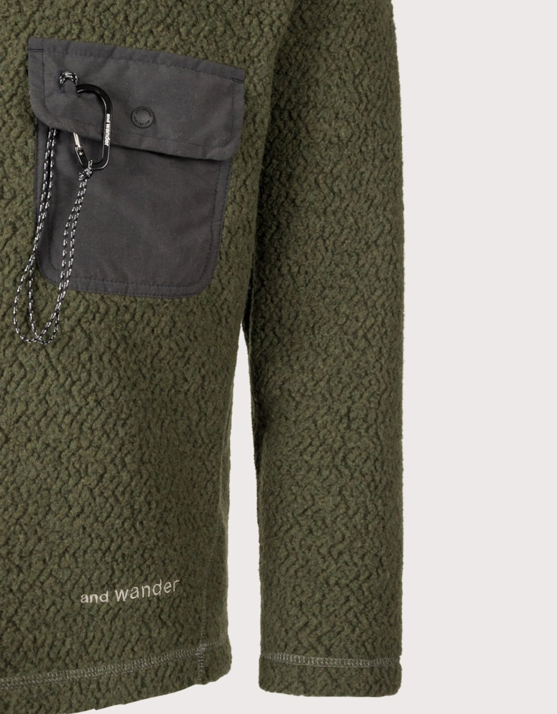 Relaxed fit Re wool JQ Crew Neck Jumper
