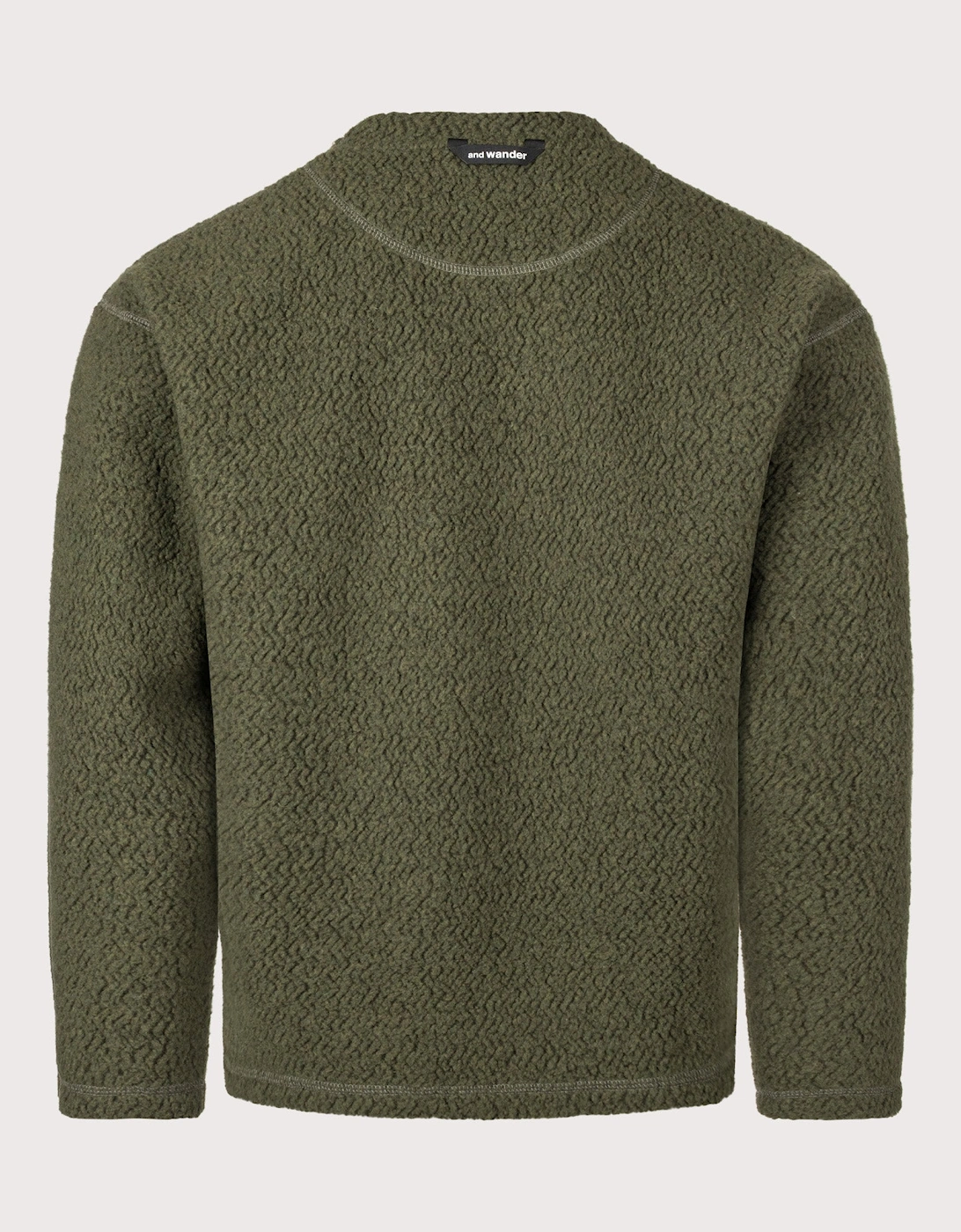 Relaxed fit Re wool JQ Crew Neck Jumper