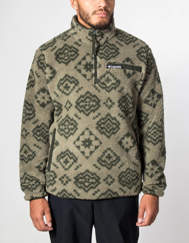 Regular Fit Rugged Ridge™ High Pile Quarter Zip Fleece