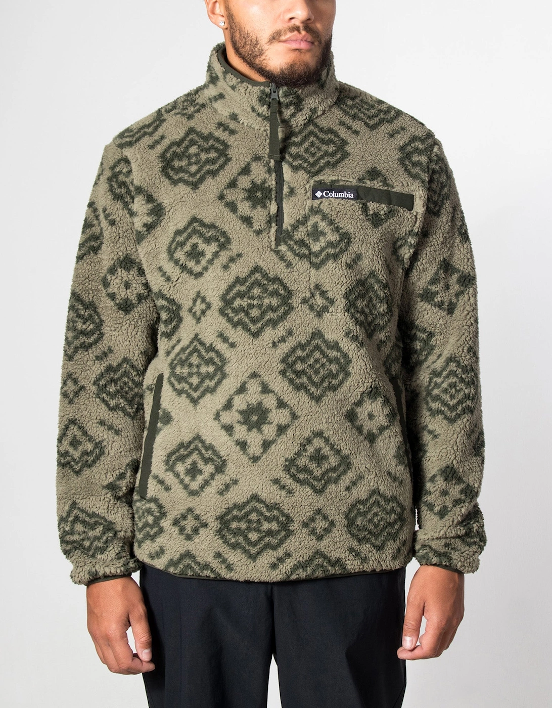 Regular Fit Rugged Ridge™ High Pile Quarter Zip Fleece