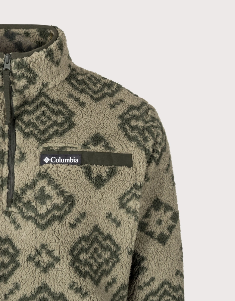 Regular Fit Rugged Ridge™ High Pile Quarter Zip Fleece
