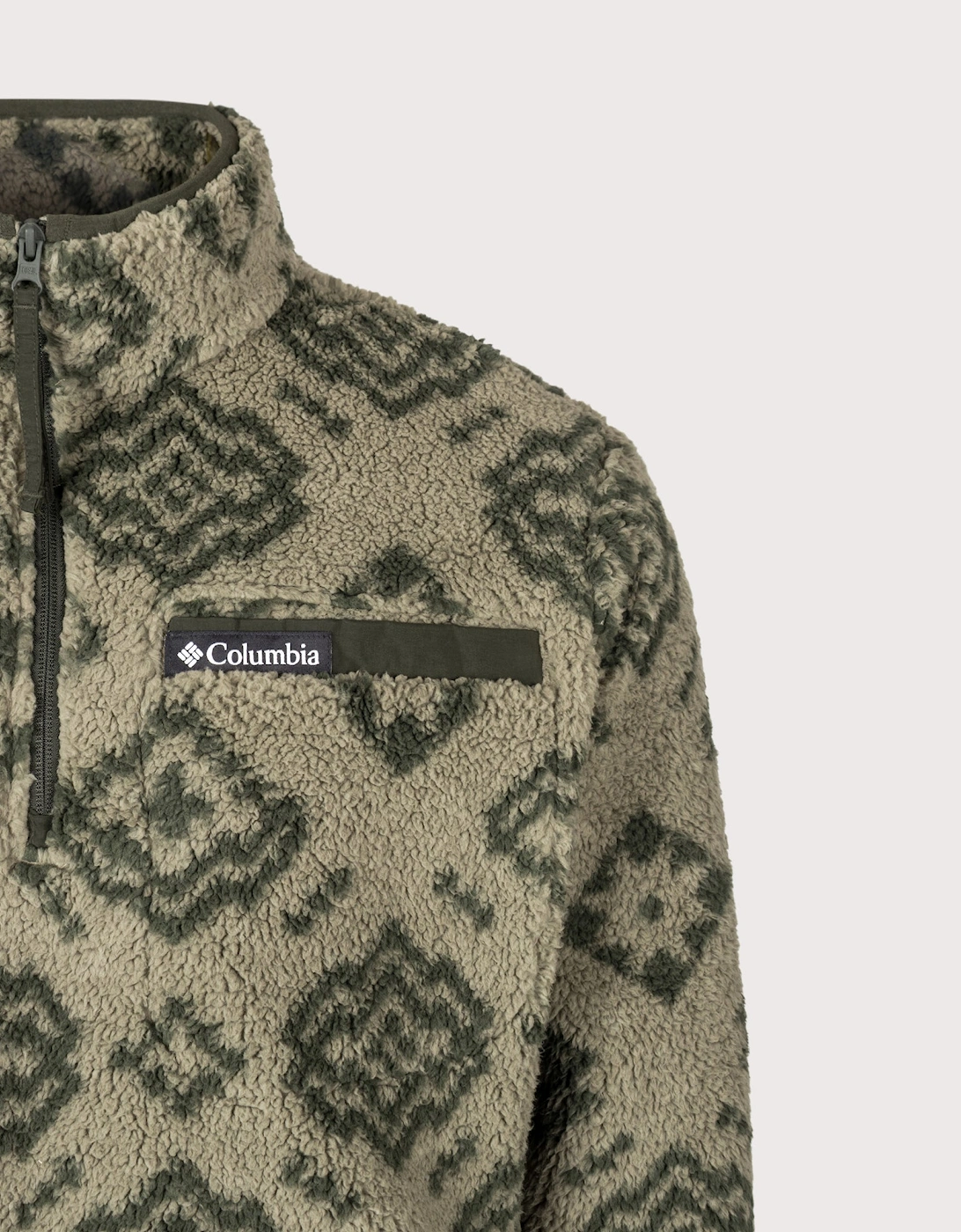 Regular Fit Rugged Ridge™ High Pile Quarter Zip Fleece