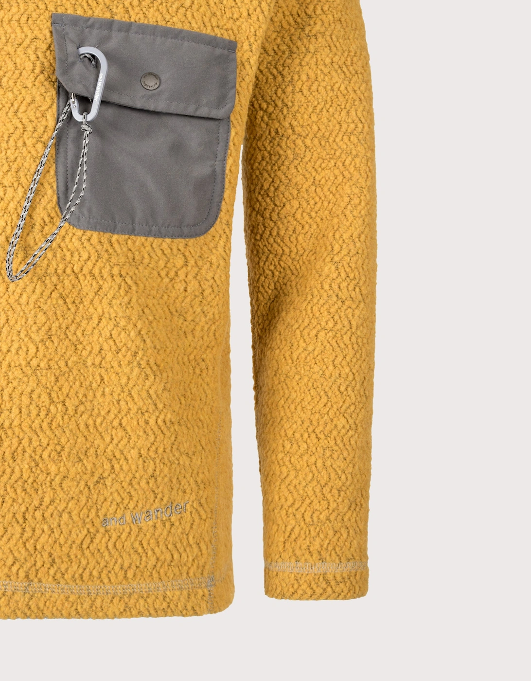 Relaxed fit Re wool JQ Crew Neck Jumper