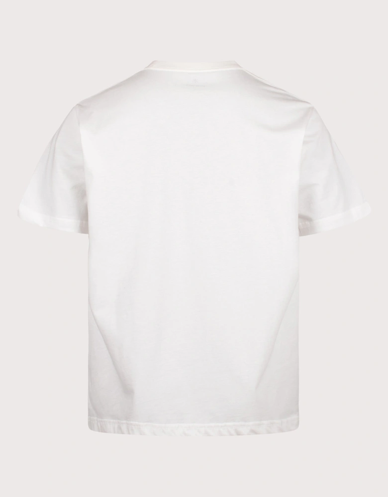 Relaxed Fit Soft Cotton Logo T-Shirt