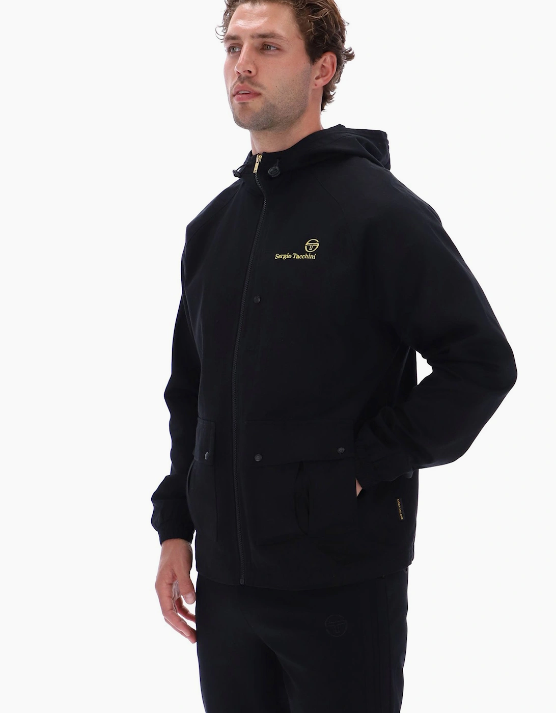 SERGIO TACCHINI MANCINI HOODED JACKET BLACK
