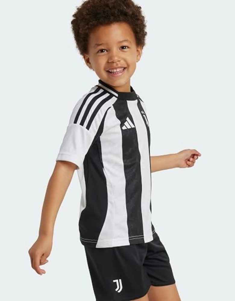 Adidas Kids Juventus Home Mini Kit 2024/25