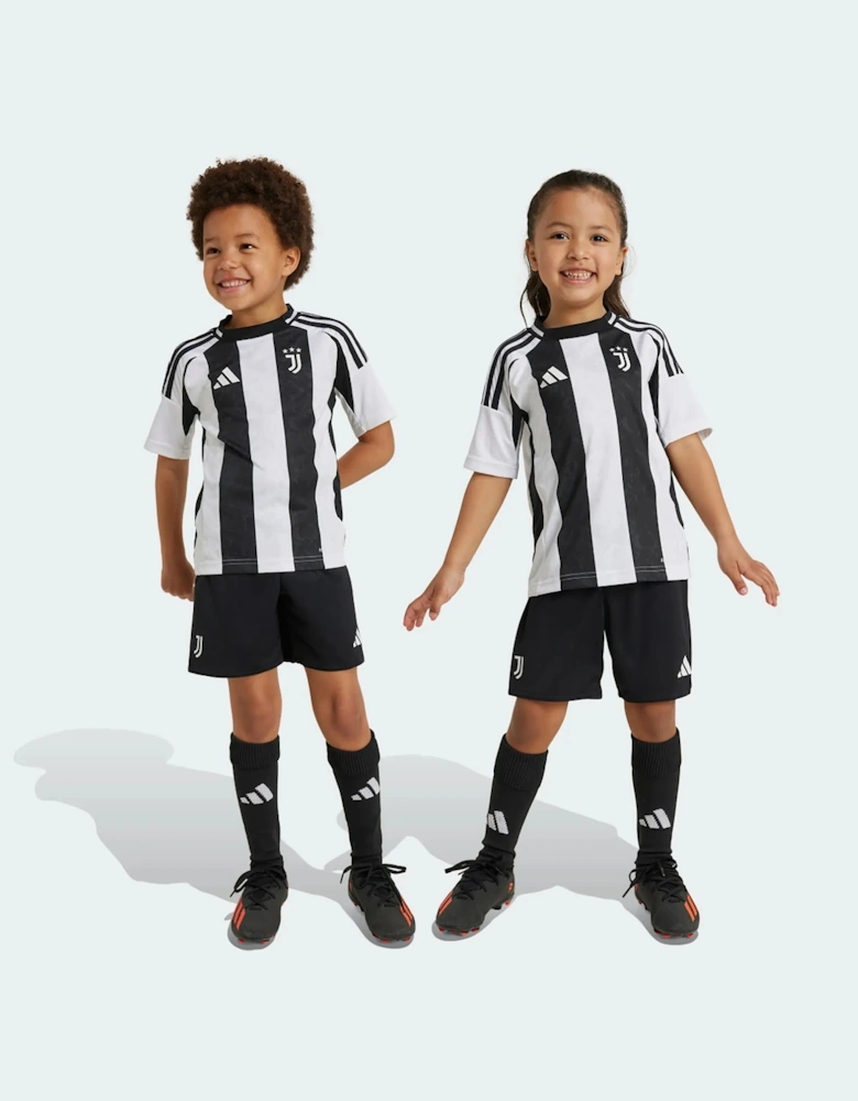 Adidas Kids Juventus Home Mini Kit 2024/25