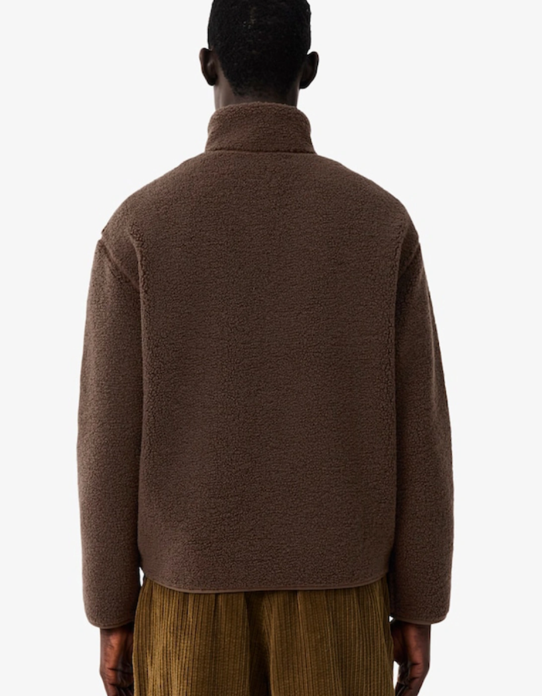 Lacoste High Neck Sherpa Jacket