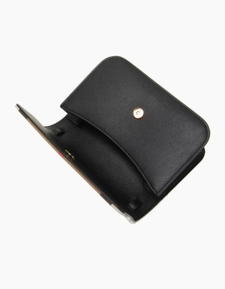 Burberry 'Madison' Leather Shoulder Bag Black