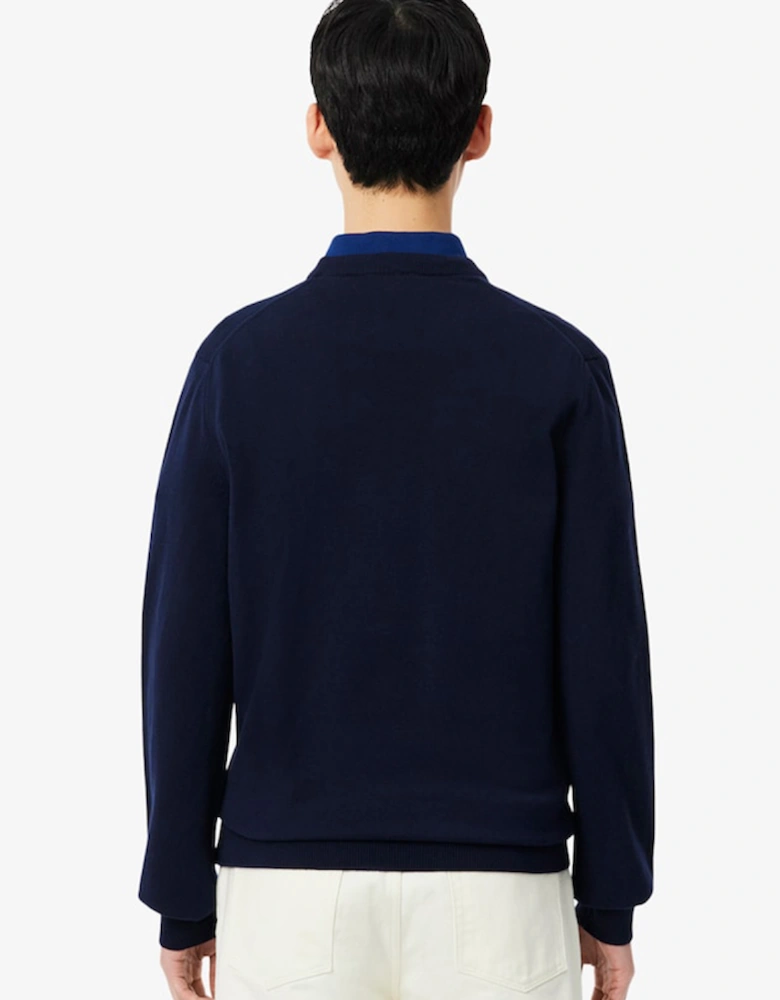 Lacoste Monochrome Crew Neck Cotton Sweatshirt