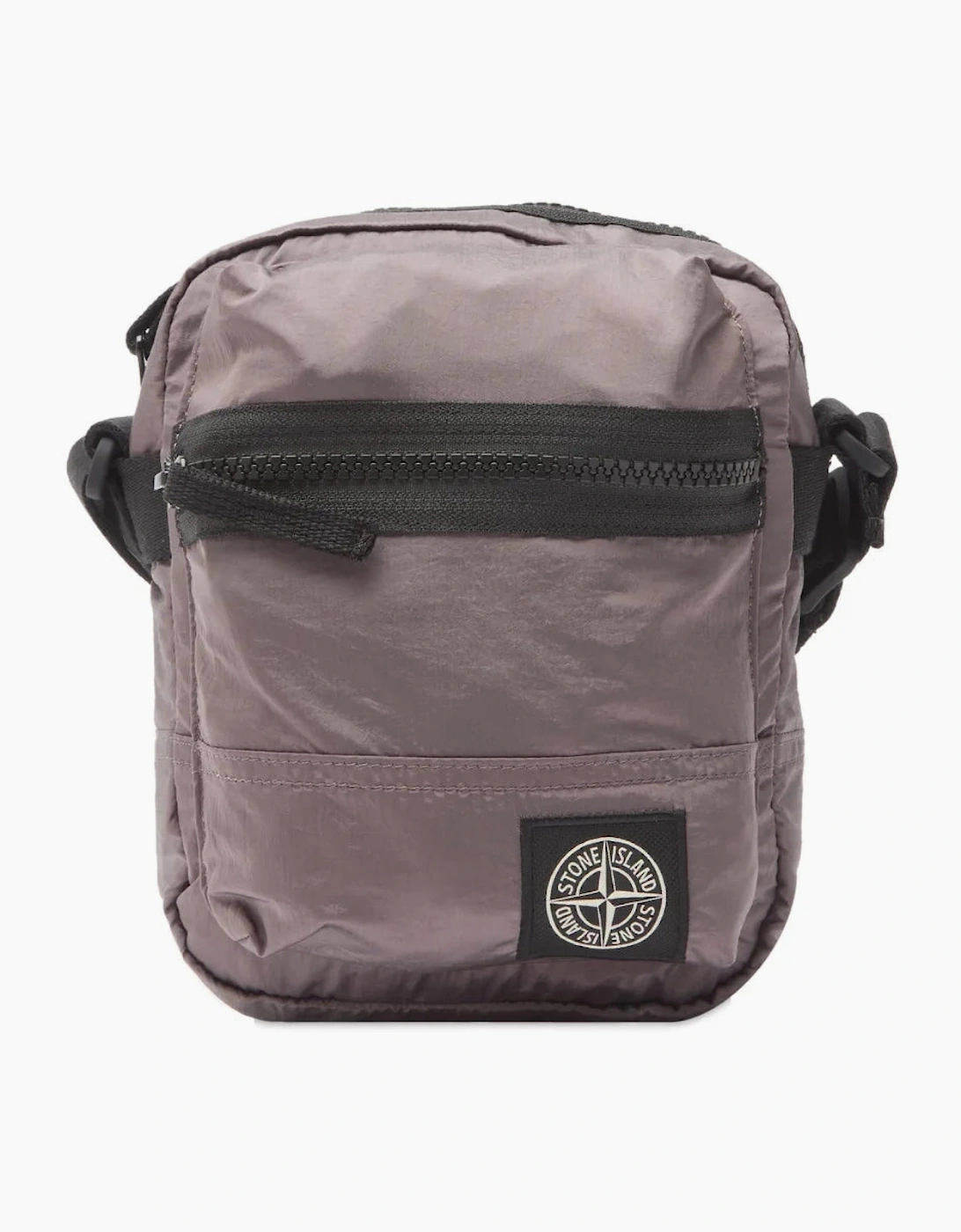 Stone Island Nylon Metal Pouch Bag in Purple Grey