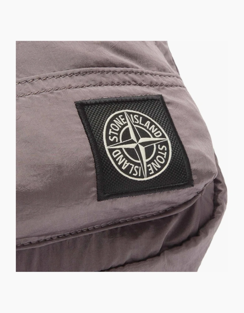 Stone Island Nylon Metal Pouch Bag in Purple Grey