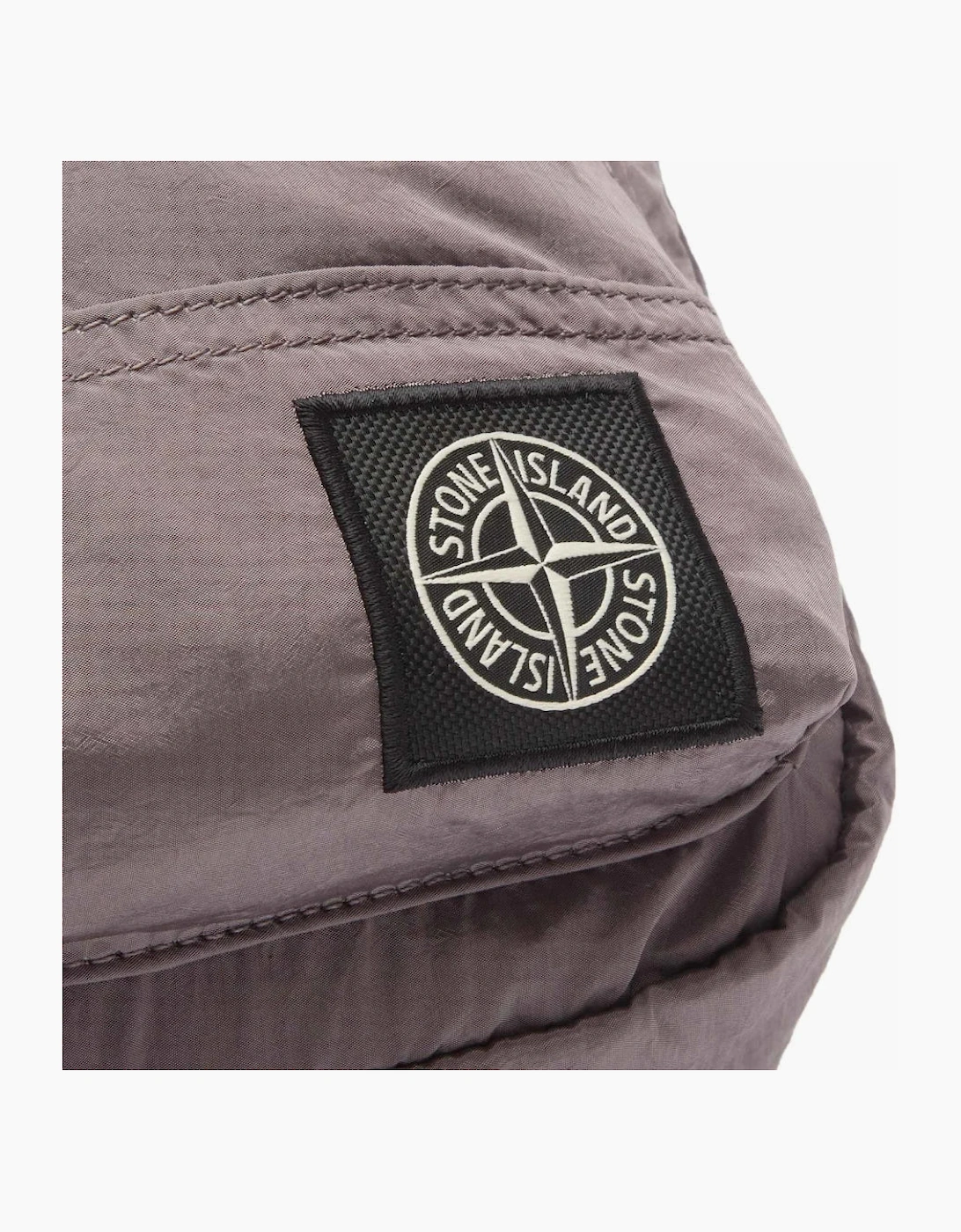 Stone Island Nylon Metal Pouch Bag in Purple Grey