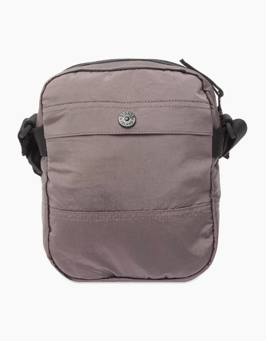 Stone Island Nylon Metal Pouch Bag in Purple Grey