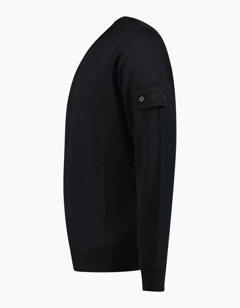 Stone Island RWS Wool Ghost Jumper Black