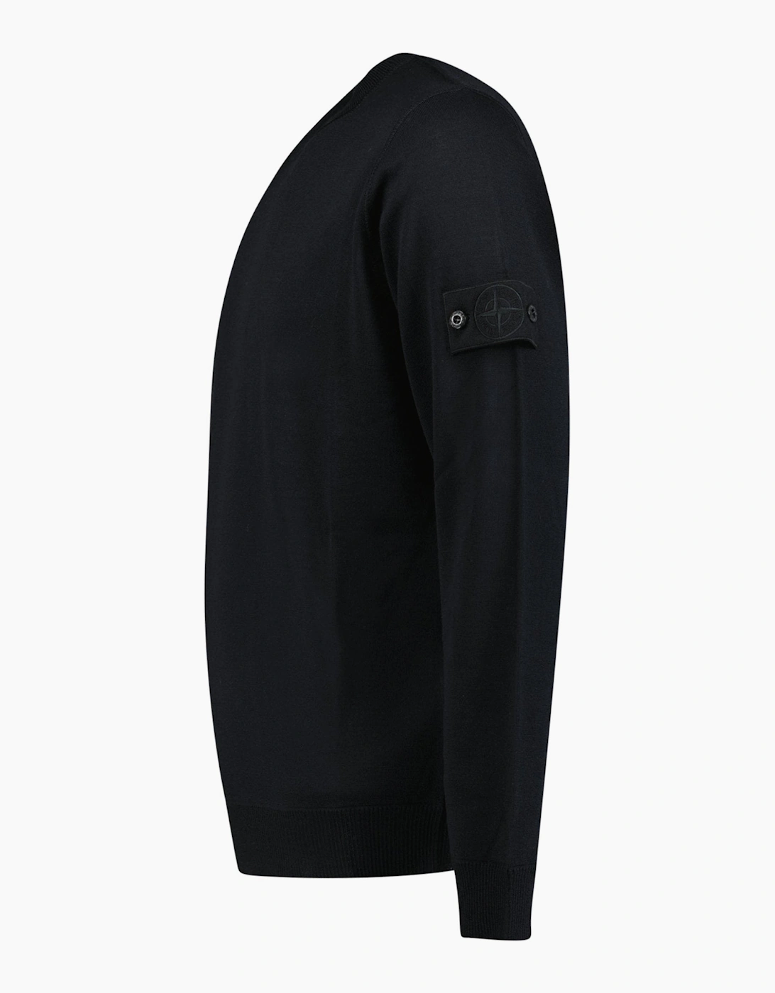 Stone Island RWS Wool Ghost Jumper Black