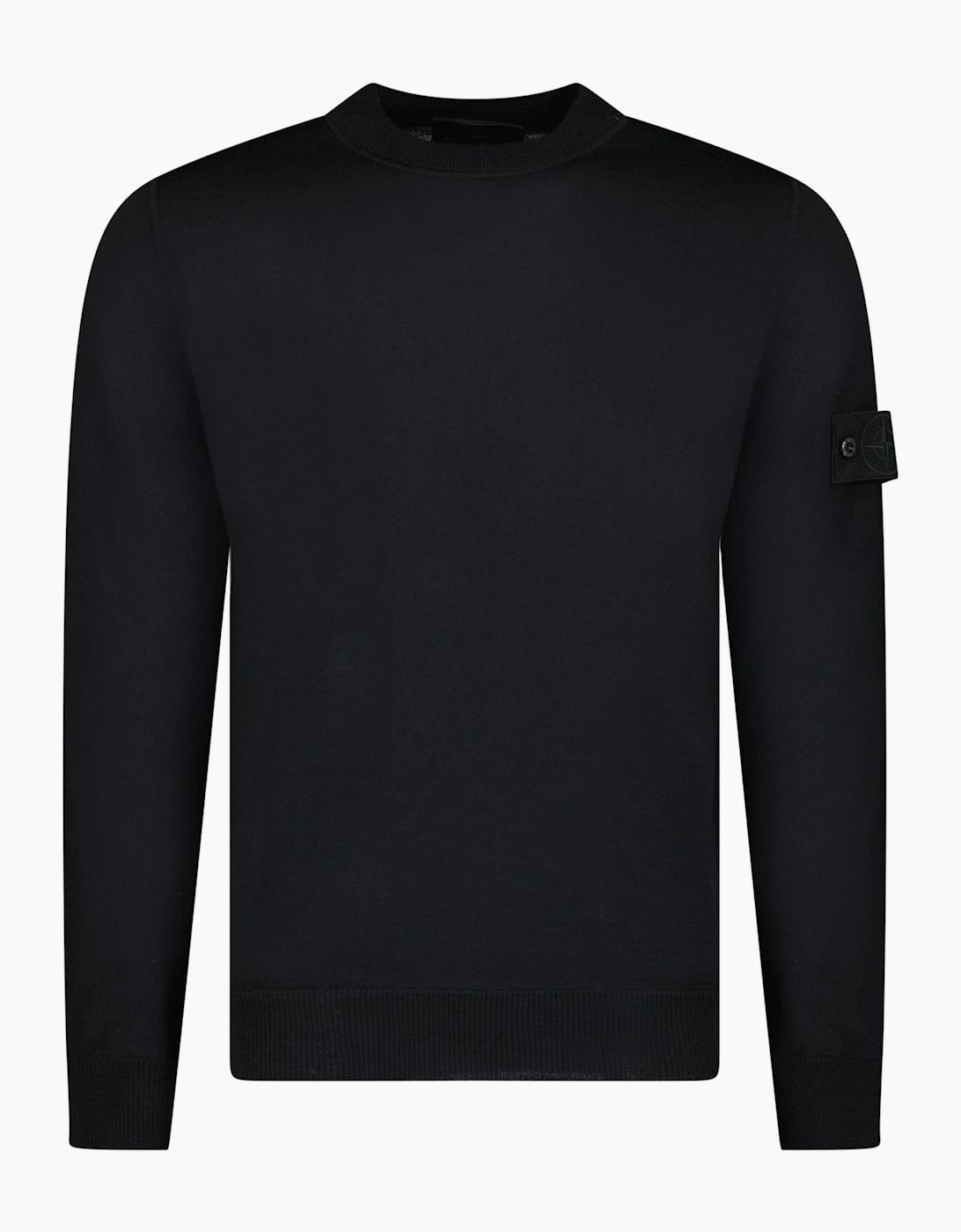 Stone Island RWS Wool Ghost Jumper Black
