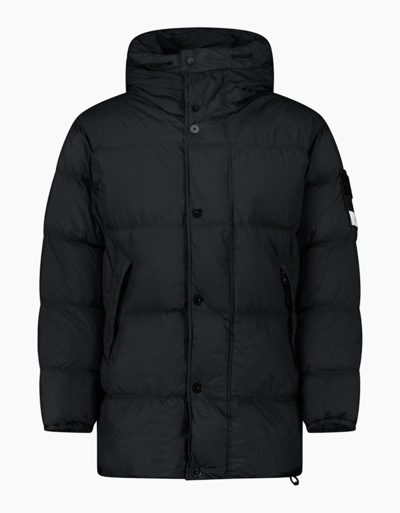Stone Island Crinkle Reps NY Down Jacket Black