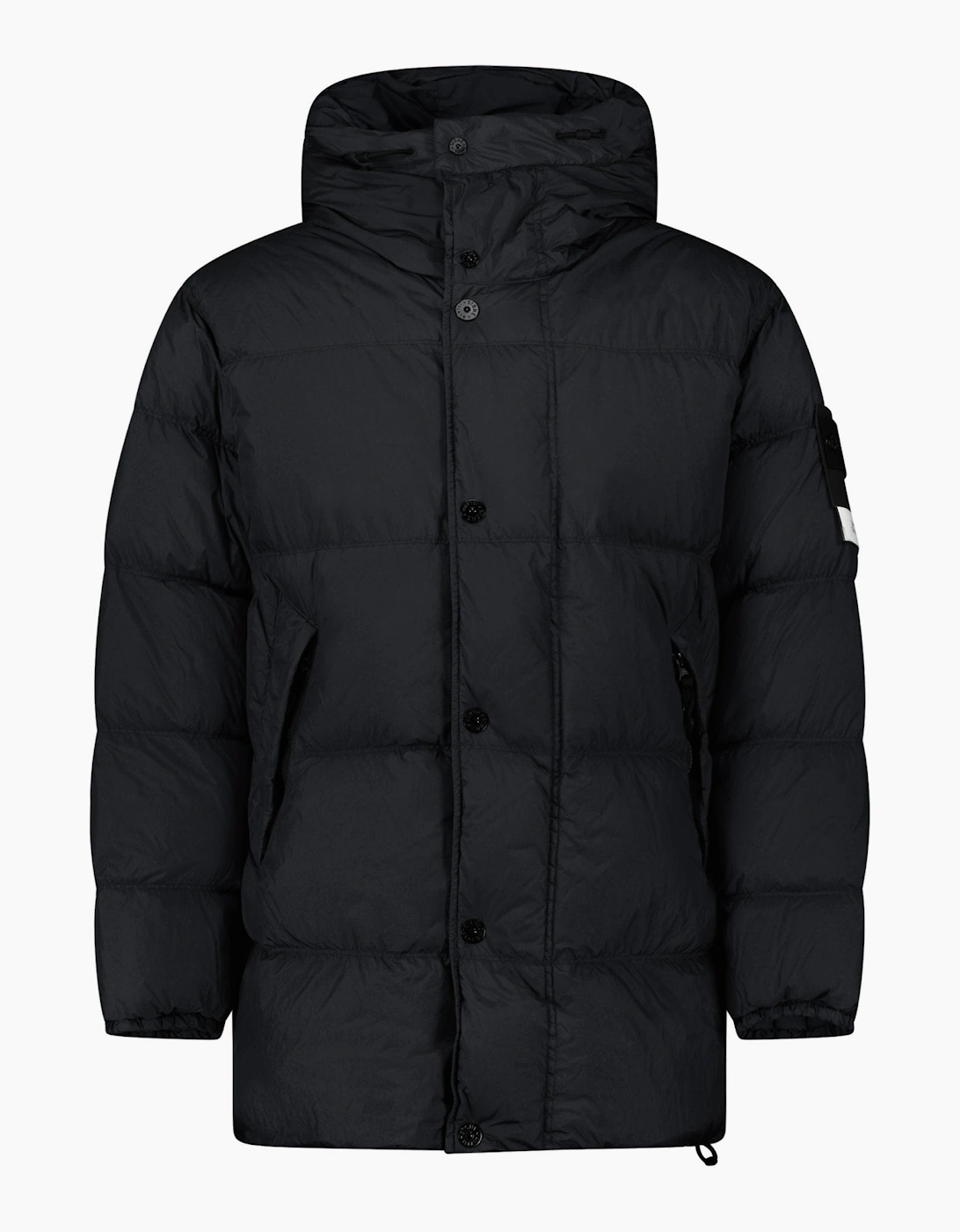 Stone Island Crinkle Reps NY Down Jacket Black