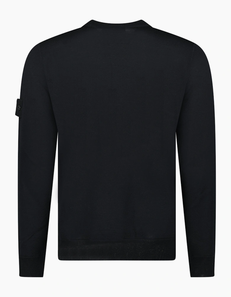 Stone Island RWS Wool Ghost Jumper Black