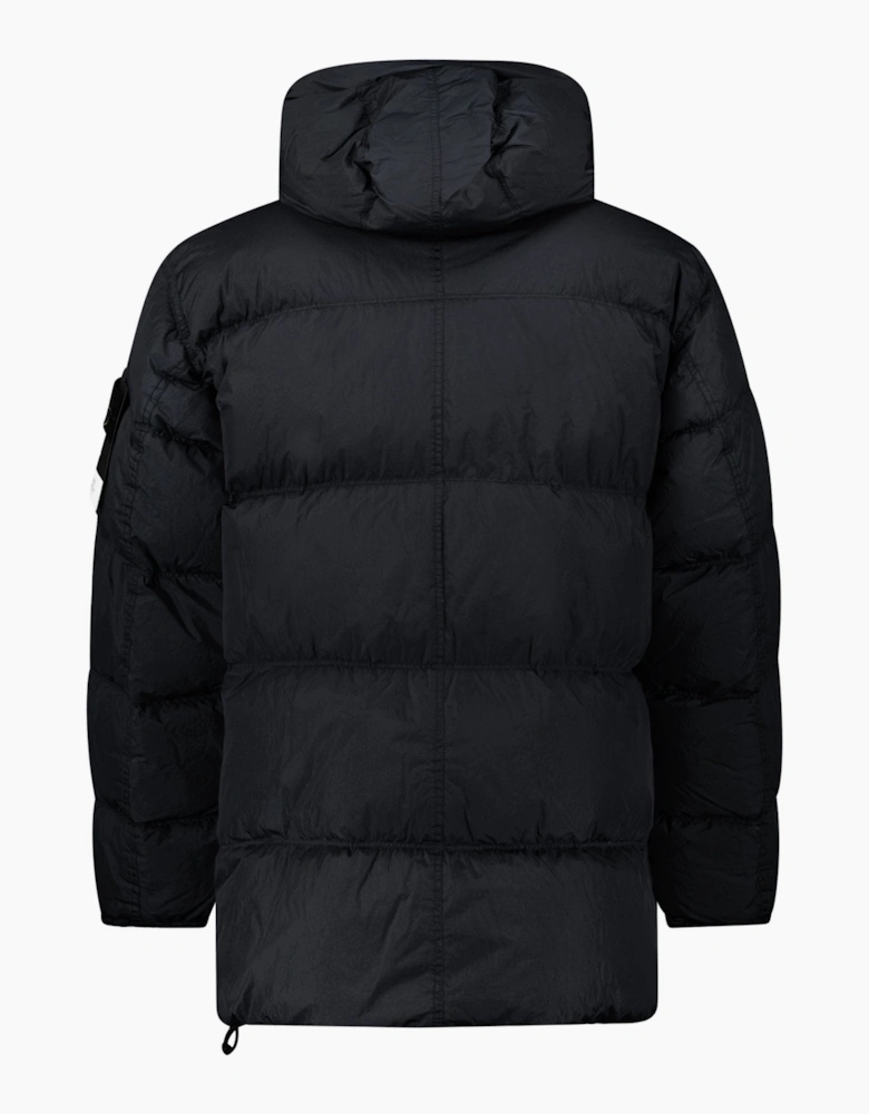 Stone Island Crinkle Reps NY Down Jacket Black