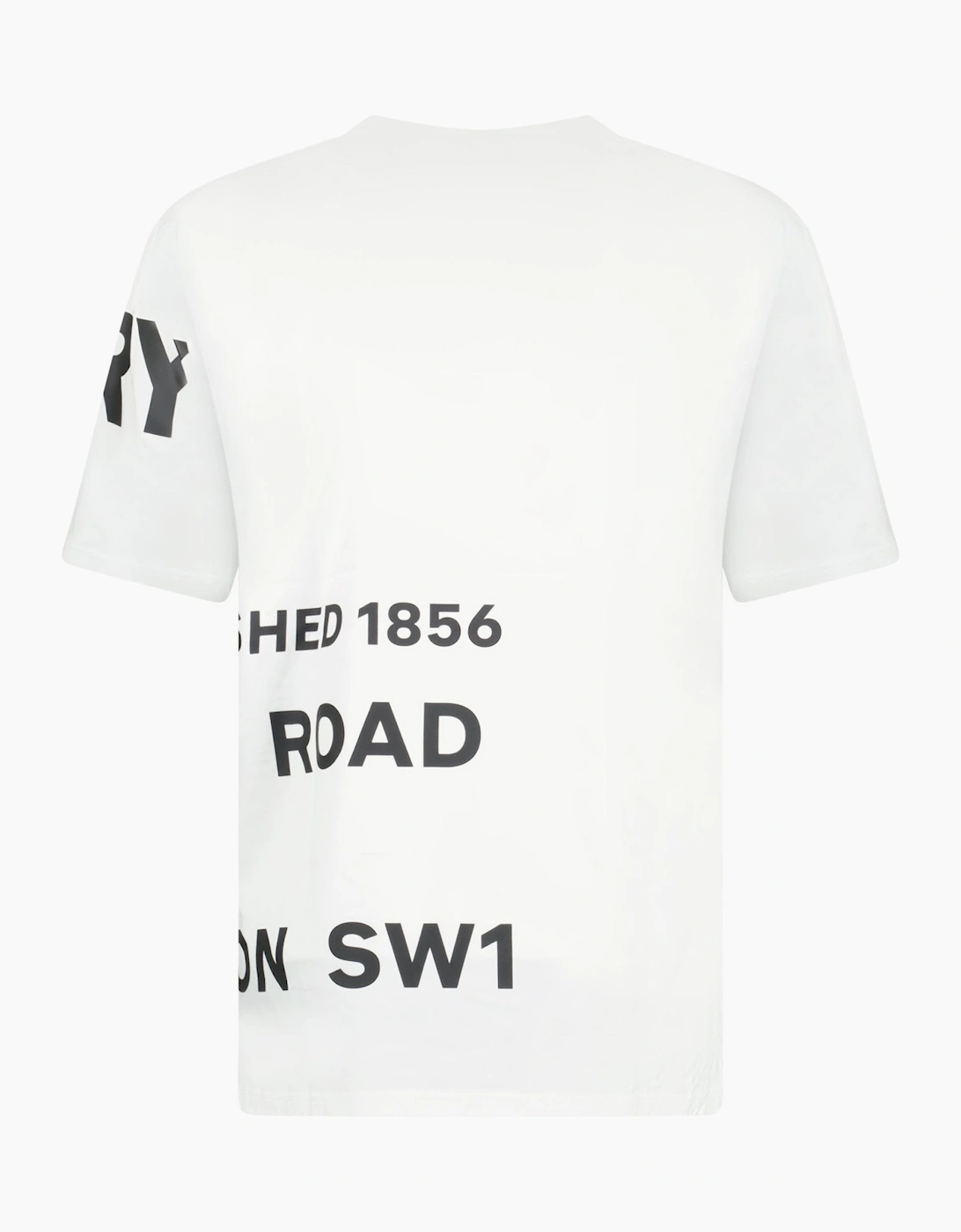 Burberry Horseferry Cotton T-Shirt White