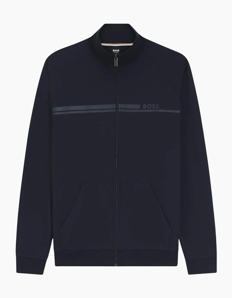 Authentic Funnel Neck Navy Tracksuit