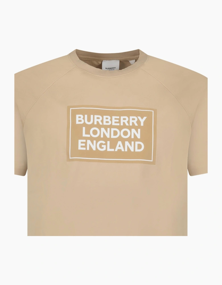 Burberry Logo T-Shirt Soft Fawn