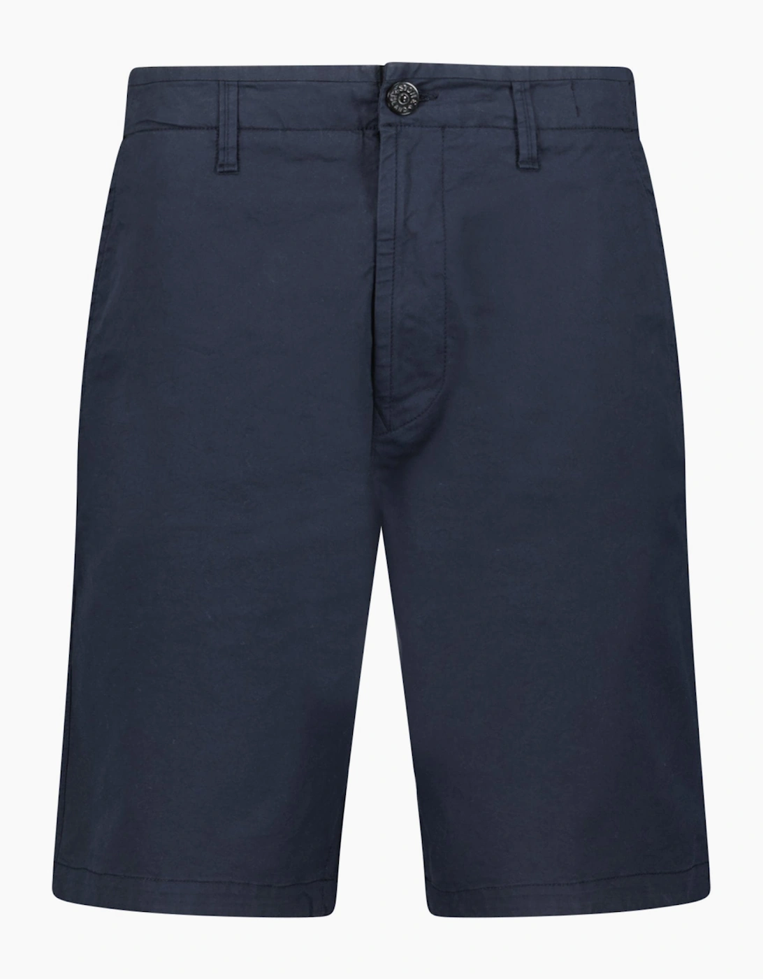Stone Island Compass Logo Bermuda Shorts Navy