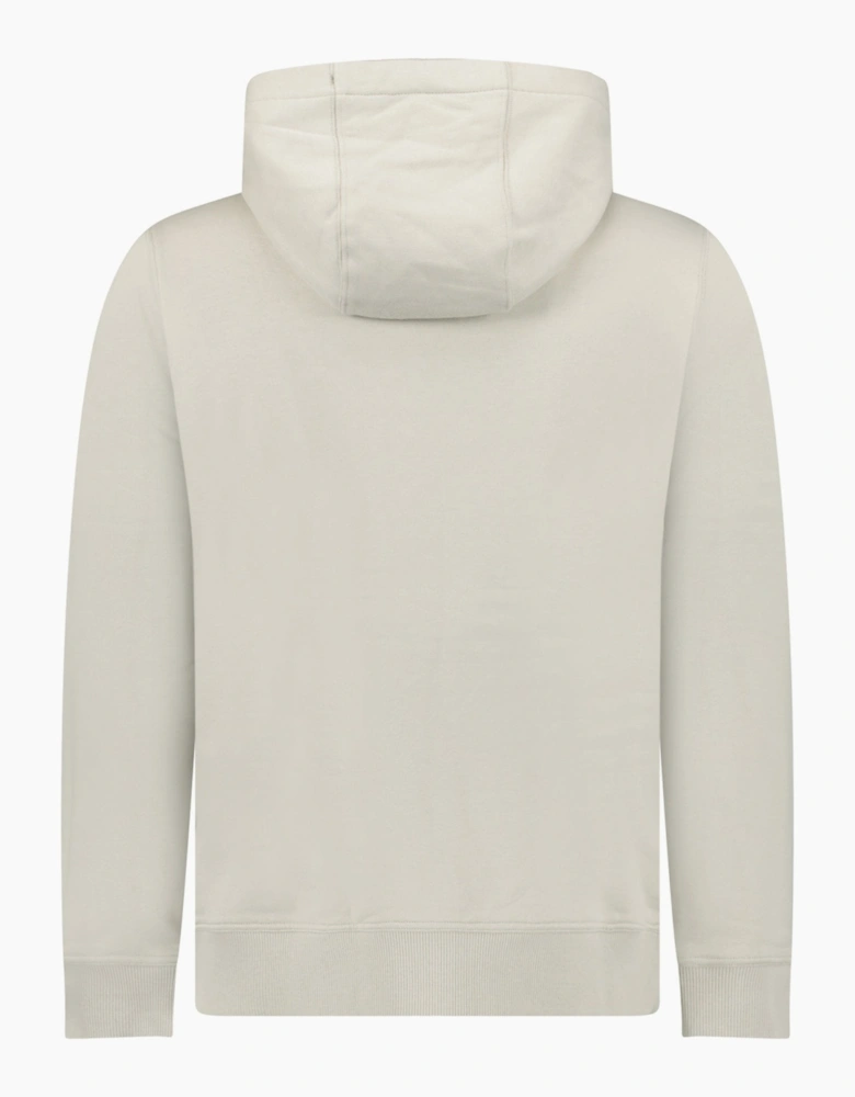 Burberry 'Hove' Check Hoodie Lichen