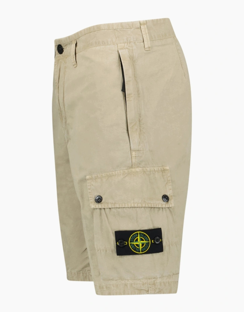 Stone Island Brushed Bermuda Shorts Desert