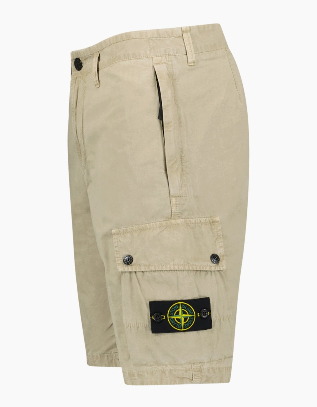 Stone Island Brushed Bermuda Shorts Desert