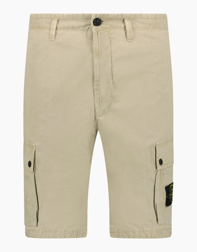 Stone Island Brushed Bermuda Shorts Desert