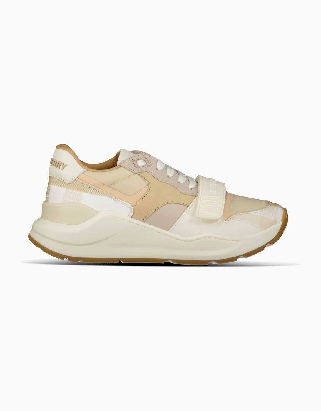 Burberry Women's Burberry Ramsey Check Sneakers - Tan