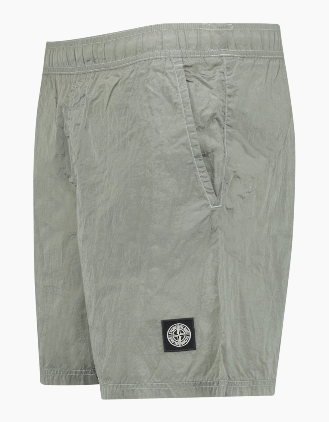 Stone Island Nylon Metal Swim Shorts Pearl Grey
