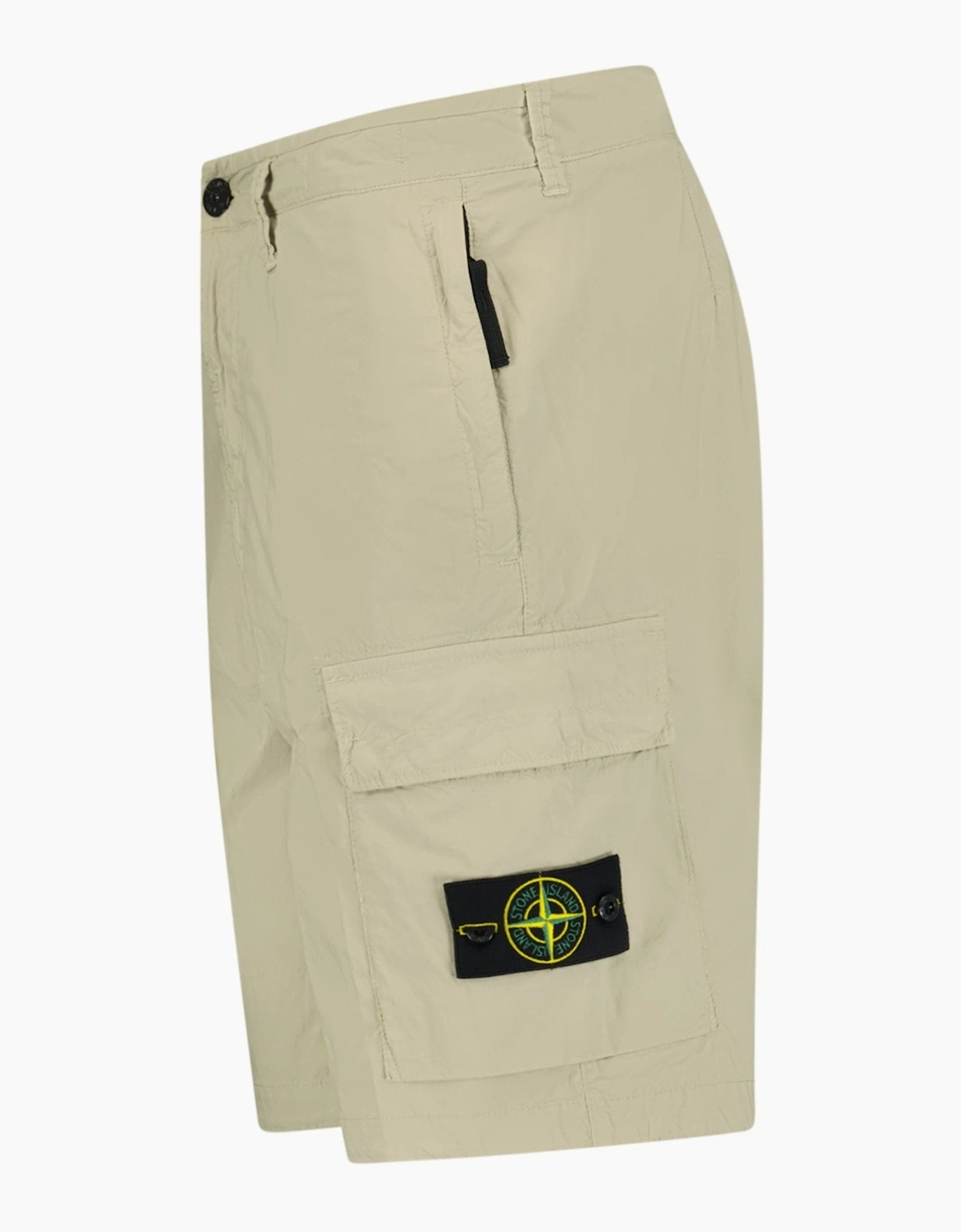 Stone Island Bermuda Cargo Shorts Beige
