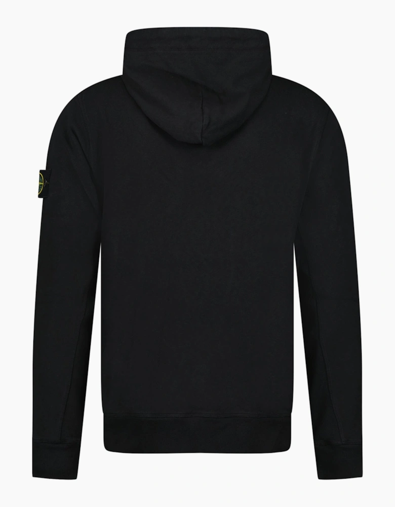 Stone Island 'Old Effect' Cotton Hoodie Black