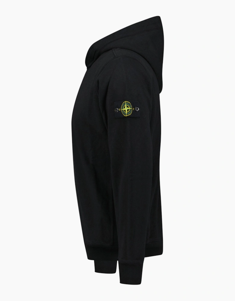 Stone Island 'Old Effect' Cotton Hoodie Black