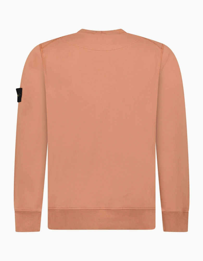 Stone Island Cotton Sweatshirt Rust