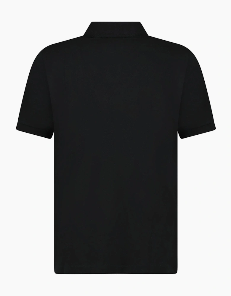 Stone Island Compass Logo Polo Black