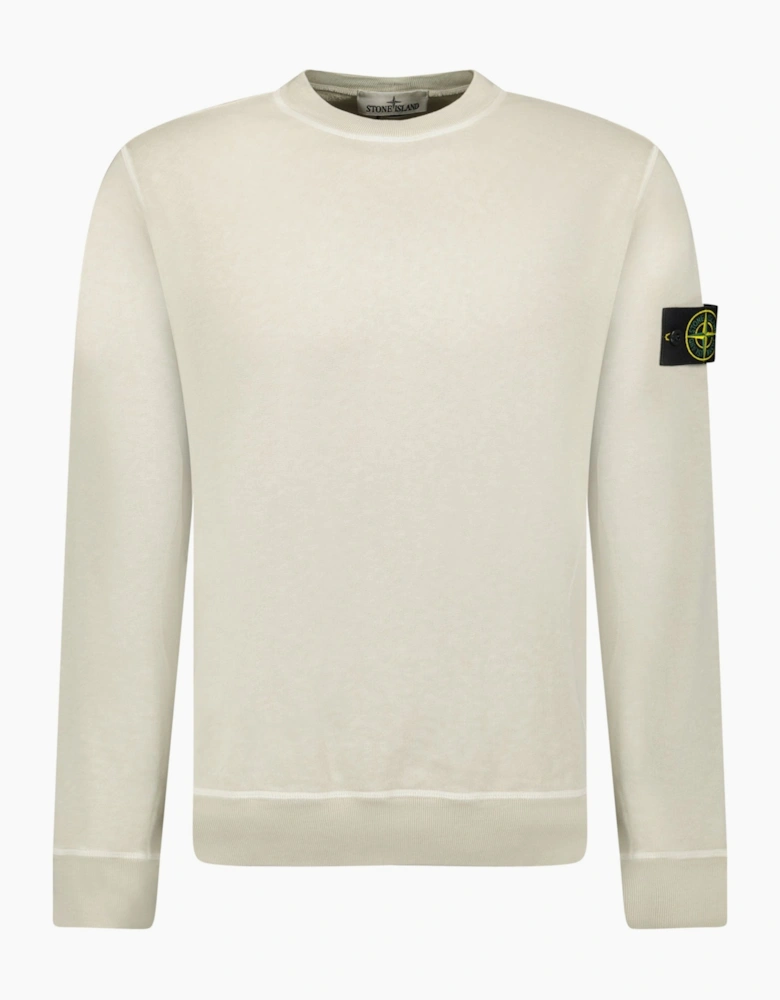 Stone Island Malfie 'Old Effect' Sweatshirt Beige