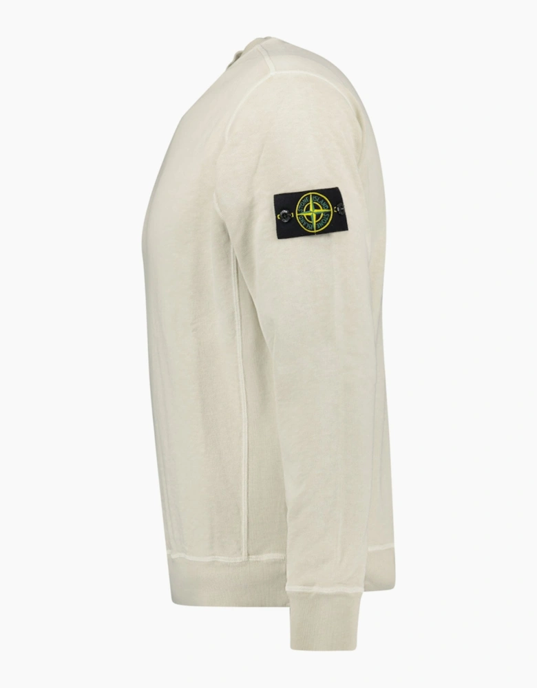 Stone Island Malfie 'Old Effect' Sweatshirt Beige