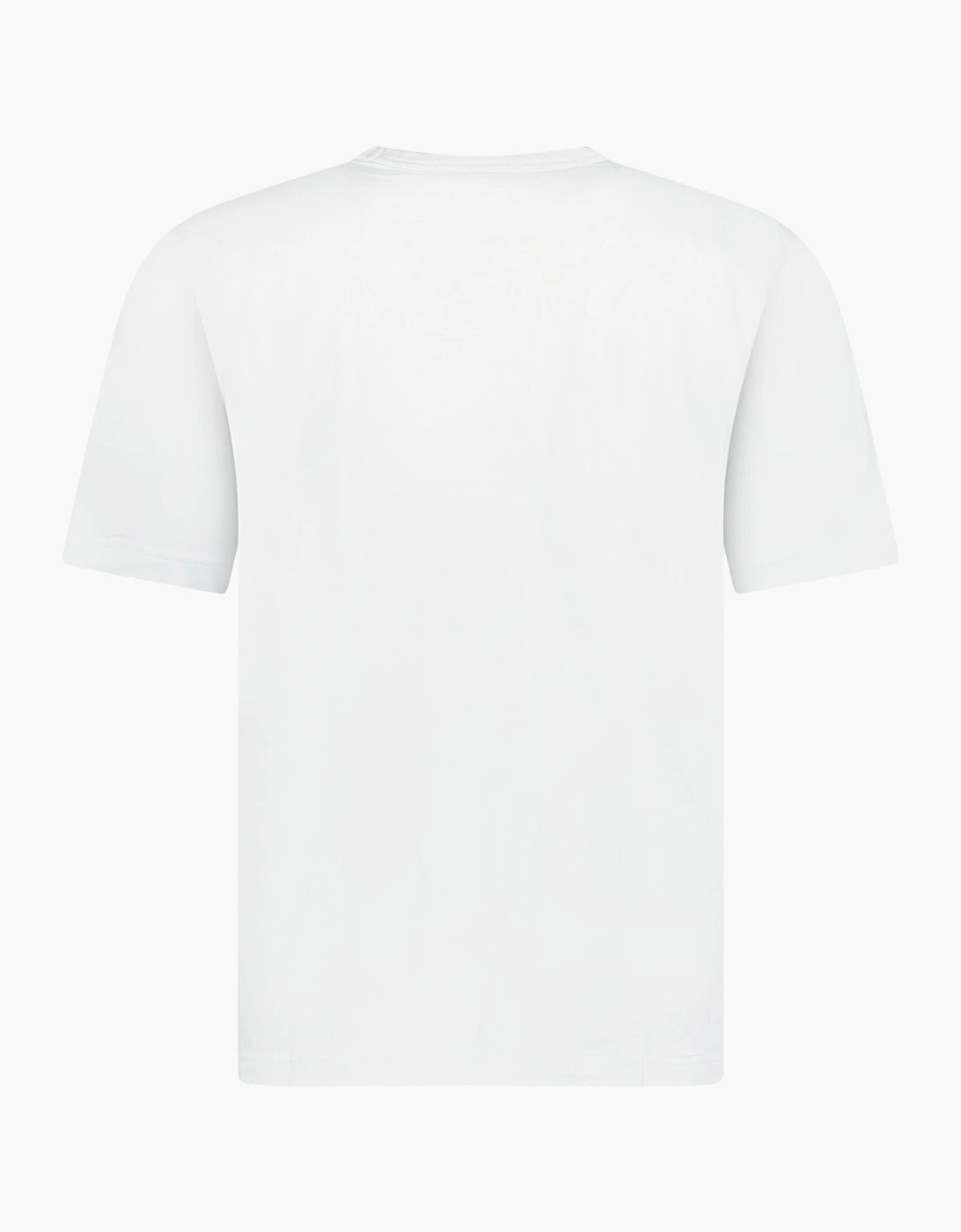 Stone Island Combed Organic Cotton T-Shirt Sky Blue