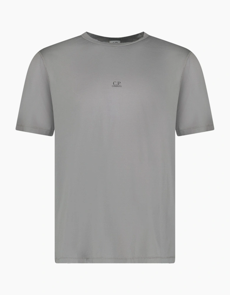 CP Company Mercerized Cotton Jersey 70/2 T-Shirt Grey