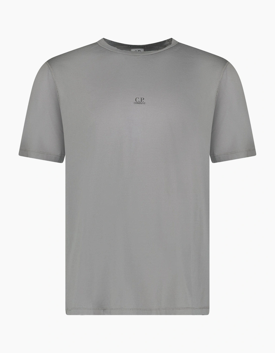 CP Company Mercerized Cotton Jersey 70/2 T-Shirt Grey