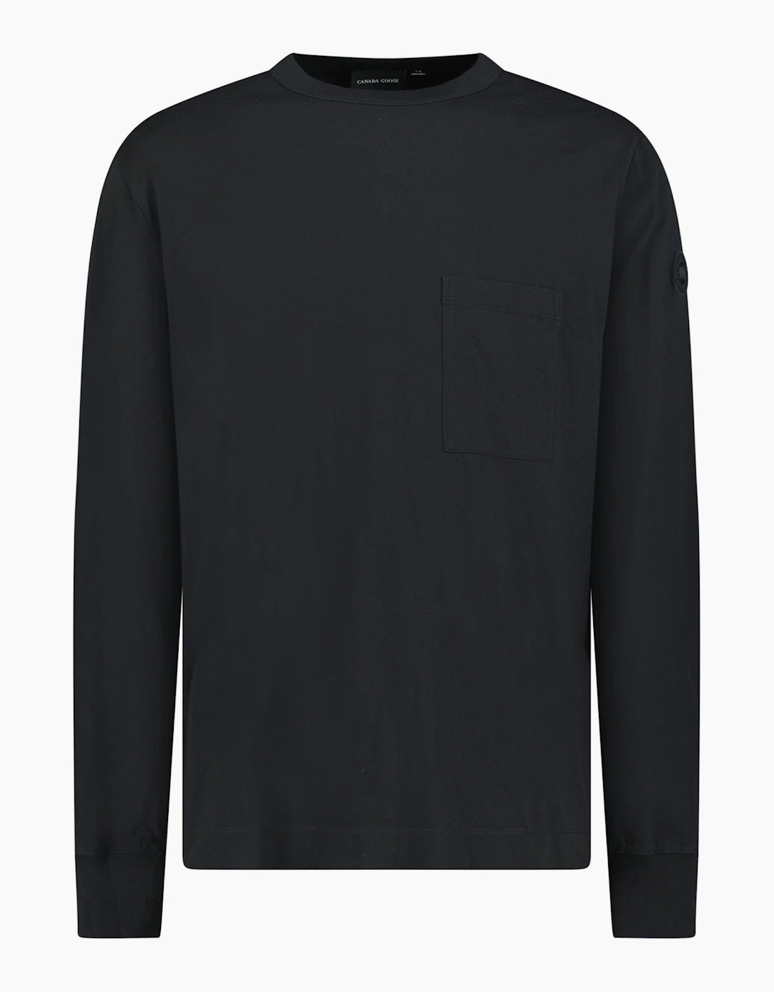 Canada Goose Gladstone Long Sleeve T-Shirt Black